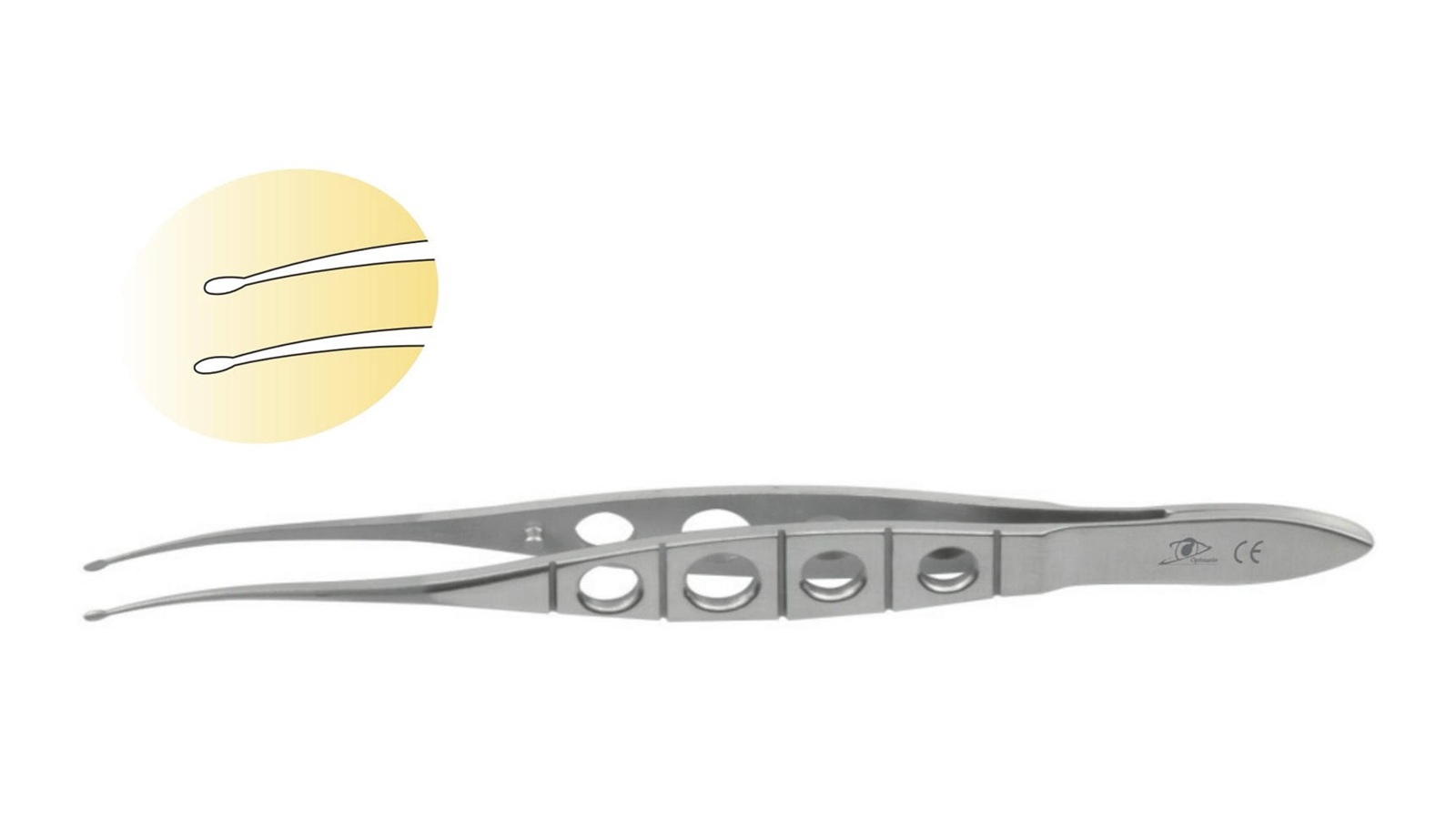 SF-15036-1 Perone LASIK Flap Forceps