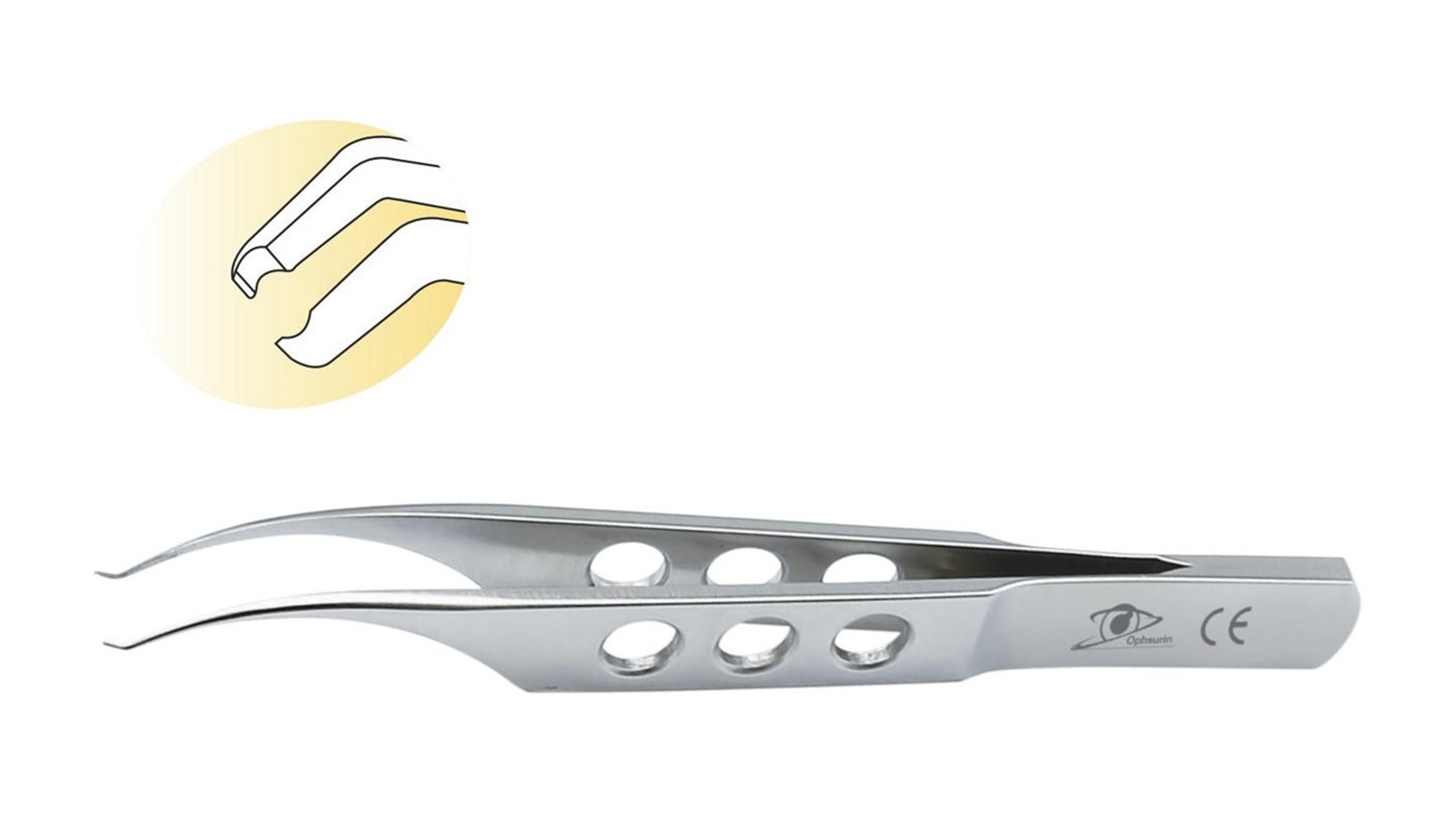 SF-11101-1 Pierse-Colibri Corneal Forceps