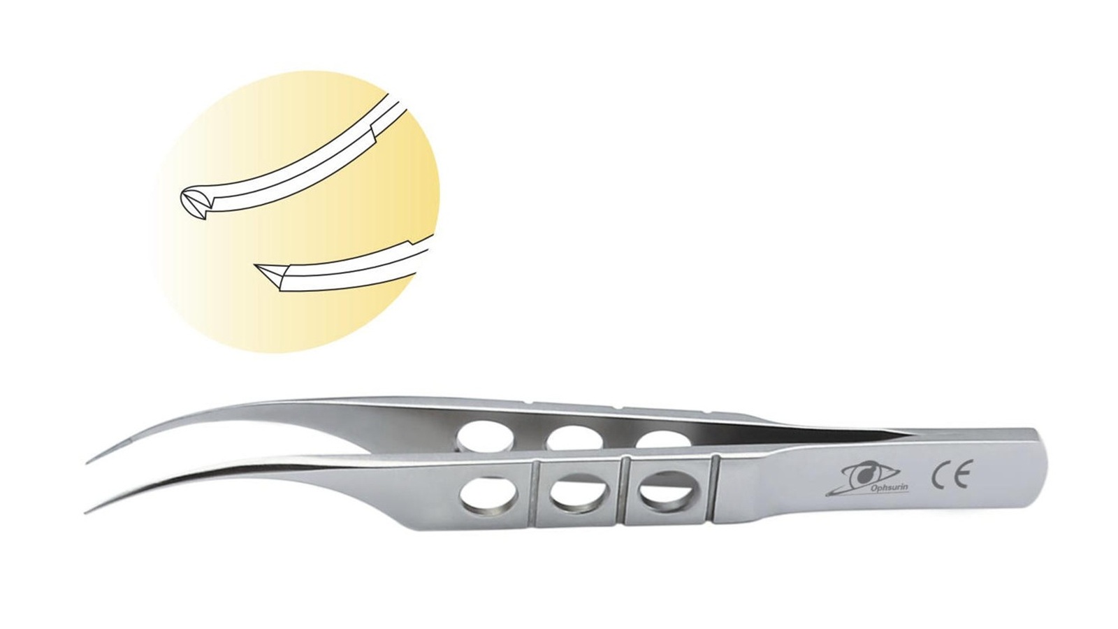 SF-11117-2 Colibri Conjunctiva Toothed Forceps